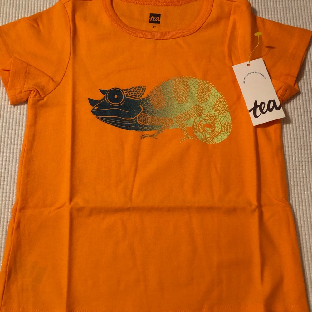 Tea Collection Baby Lizard Love Tee